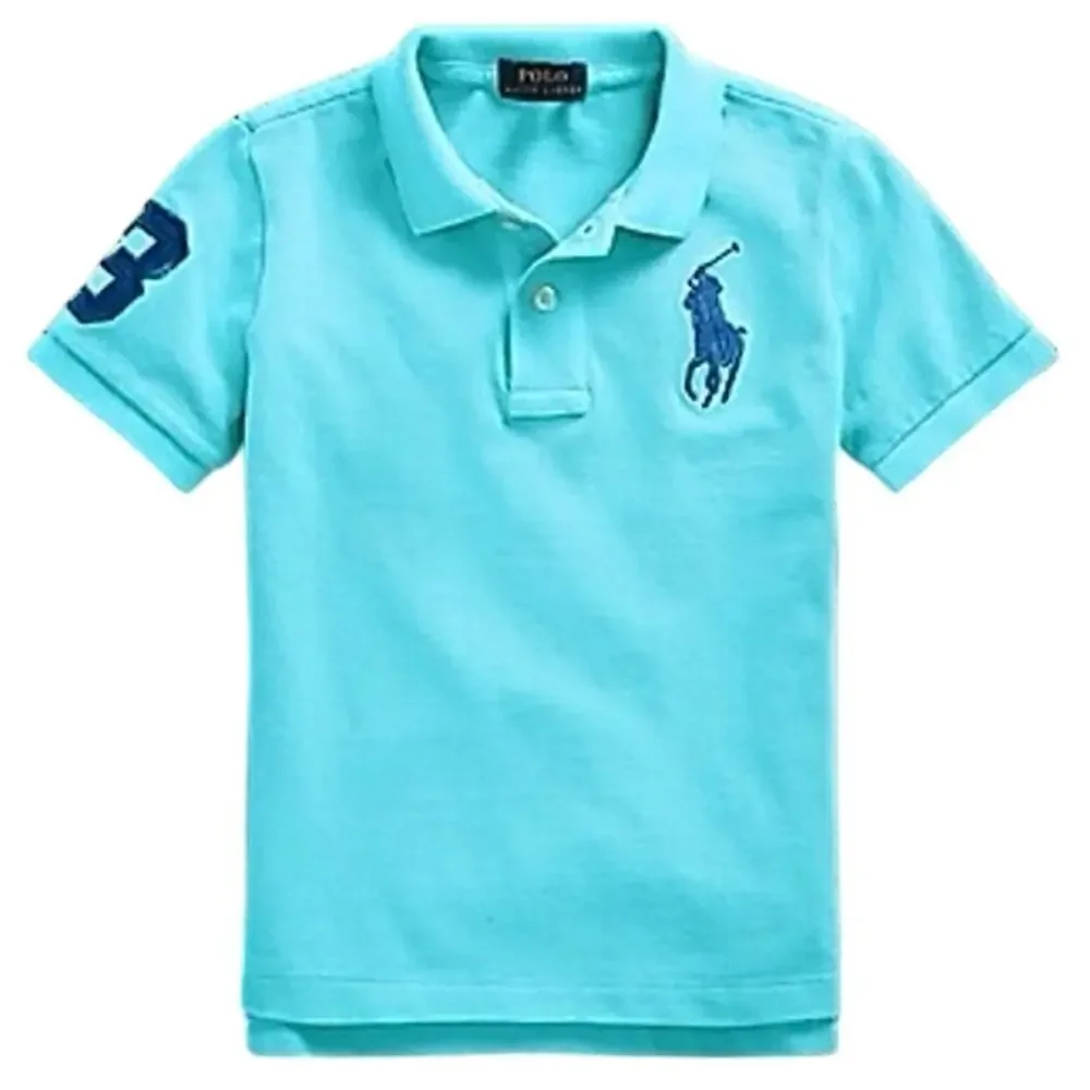 Boy’s Polo Ralph Lauren Polo Tee sz XL (16/18) Blue Pony Logo